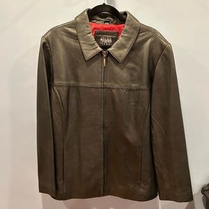 Black Wilson’s Leather Jacket Women’s XL